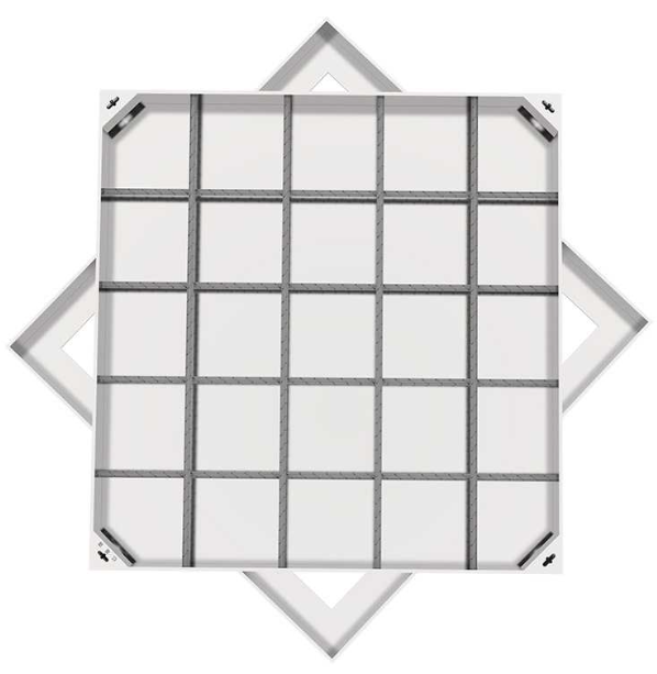 茂南不锈钢方井展示