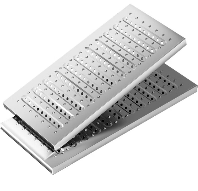 茂南不锈钢沟盖板展示